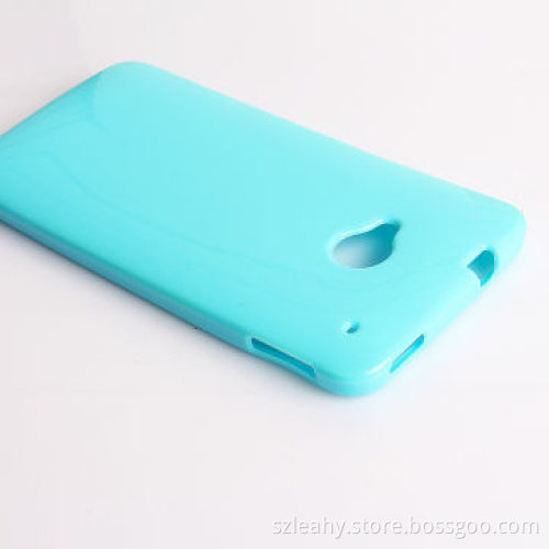 Simple and hot selling TPU case for HTC M7